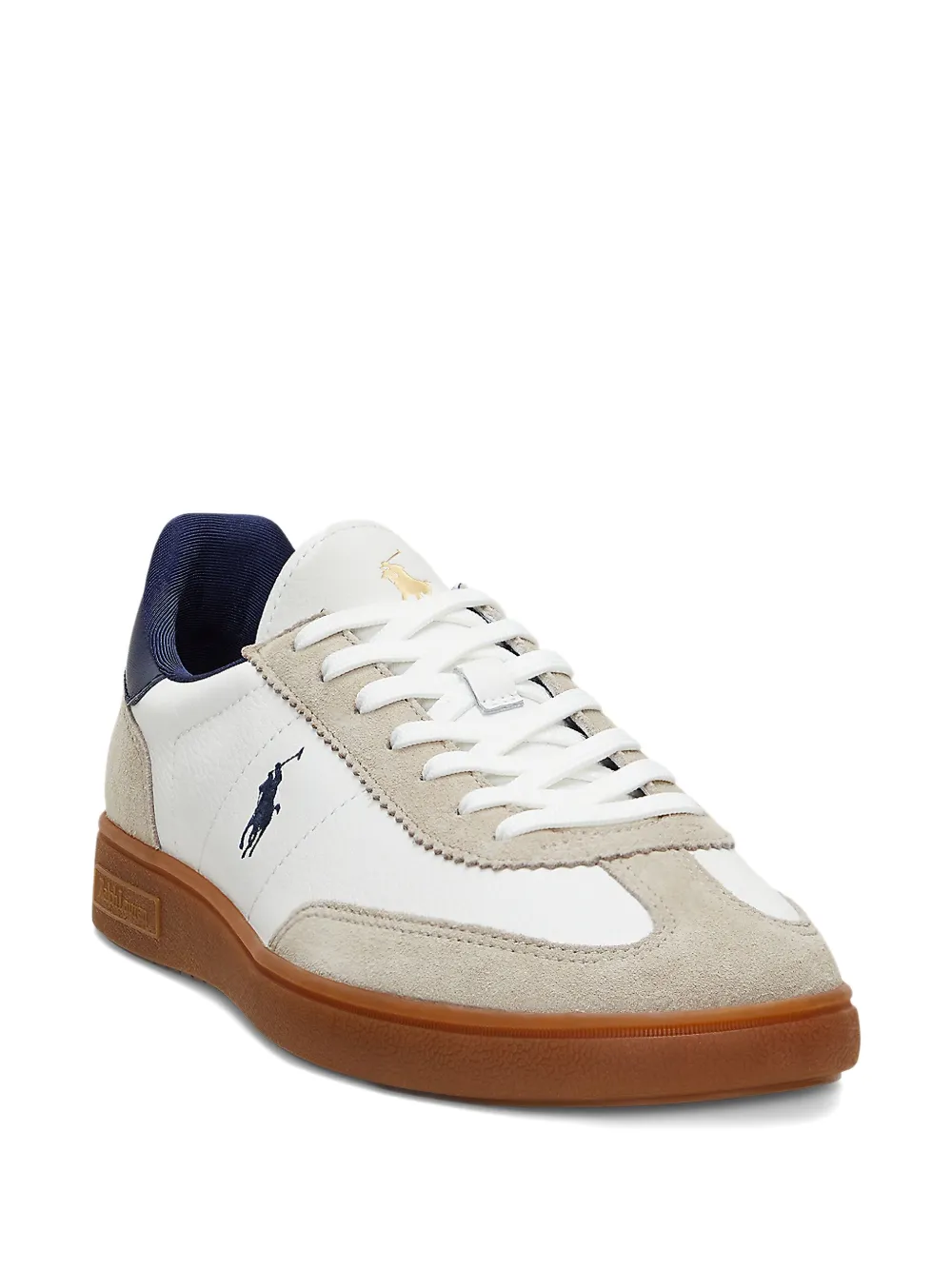 Polo Ralph Lauren suede sneakers White