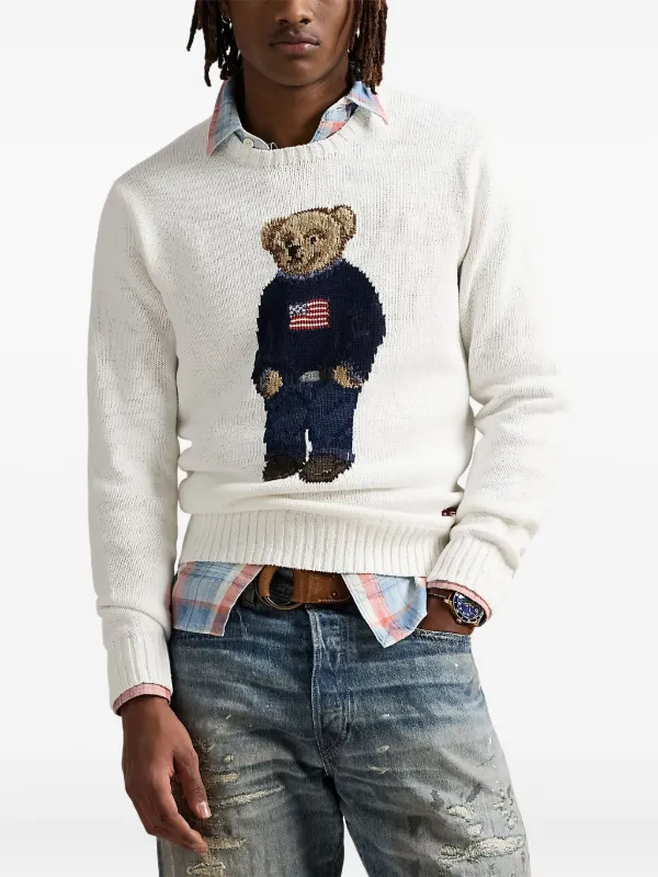 Polo Ralph Lauren Polo Bear セーター | ホワイト | FARFETCH JP