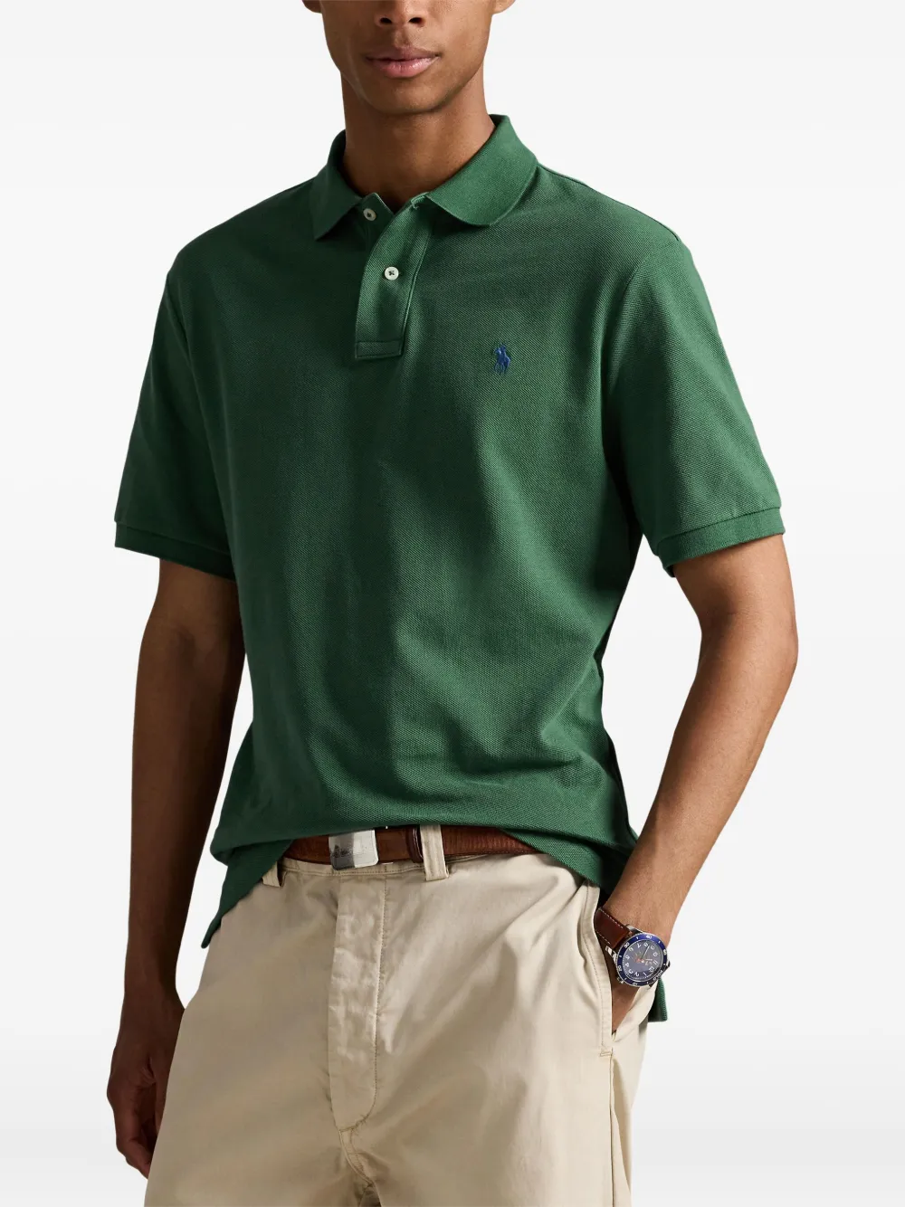 Polo Ralph Lauren Poloshirt met borduurwerk Groen