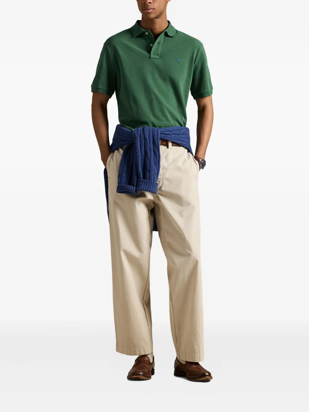 Polo Ralph Lauren Poloshirt met borduurwerk Groen