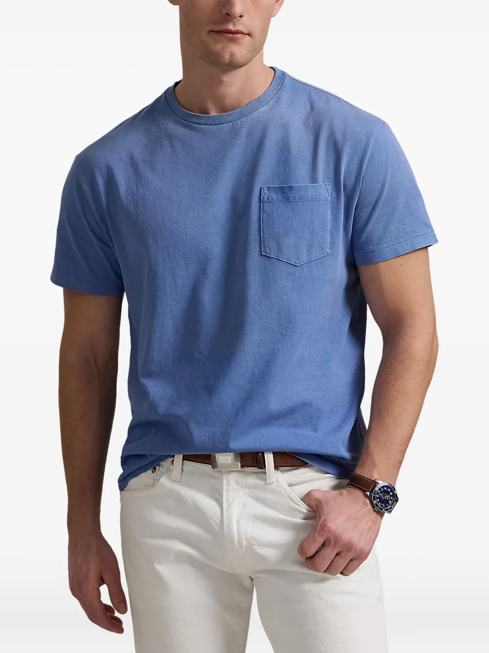 Polo Ralph Lauren Katoenen T-shirt Blauw