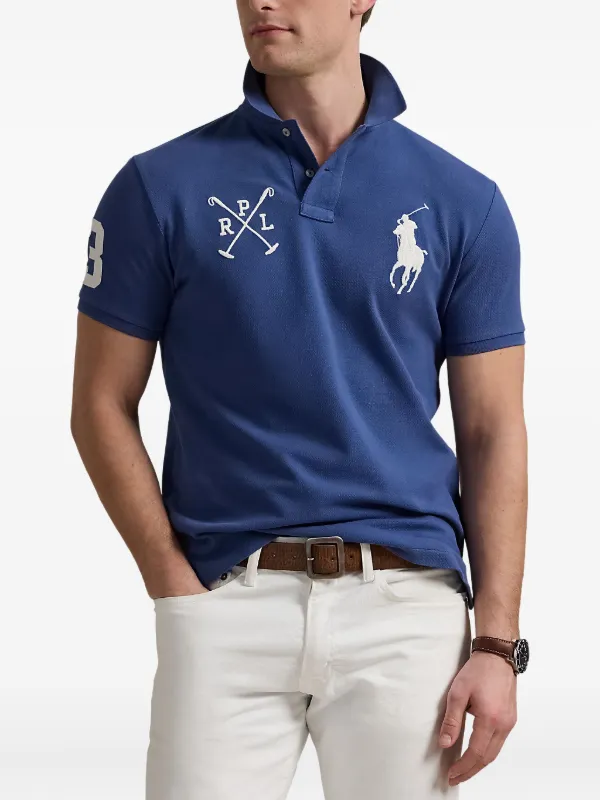 Polo Ralph Lauren 青 ポロシャツ Polo Ralph Lauren ポロシャツ | ブルー | FARFETCH JP