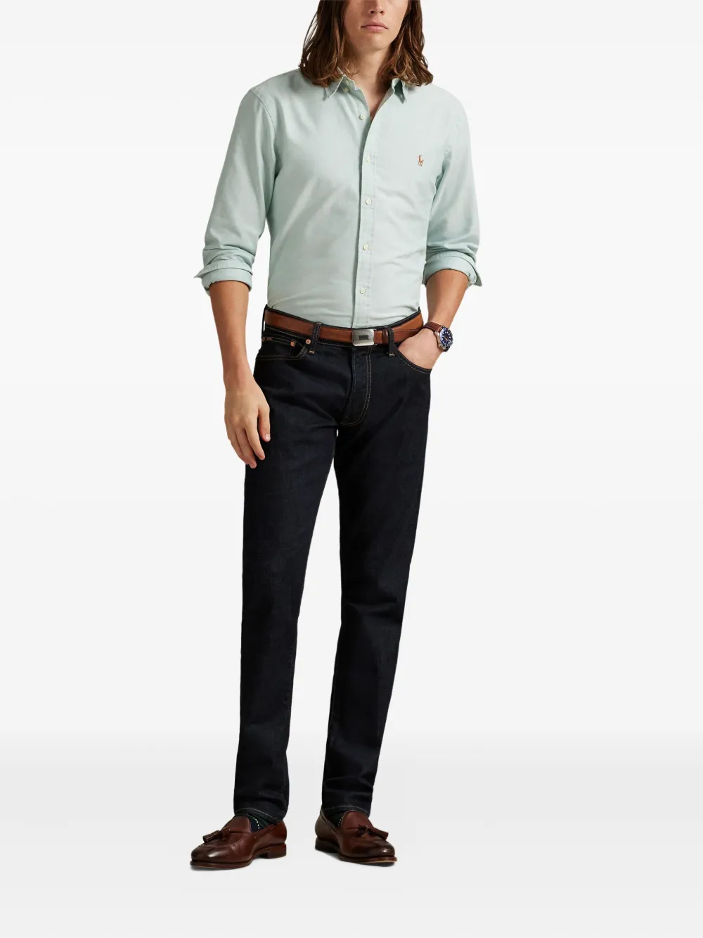 Polo Ralph Lauren Oxford overhemd Groen