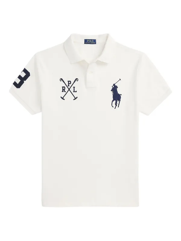 Polo Ralph Lauren ポロシャツ ホワイト　ビックポニー Polo Ralph Lauren Big Pony ポロシャツ | ホワイト | FARFETCH JP