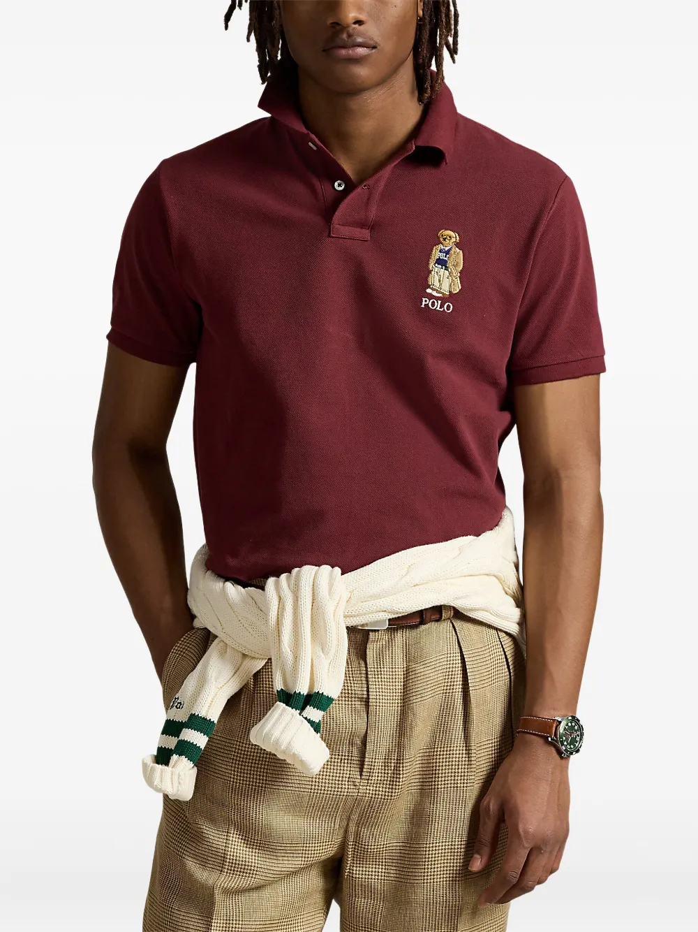 Polo Ralph Lauren Katoenen poloshirt Rood