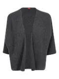 Apuntob open-front cardigan - Grey