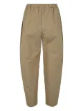 Apuntob elasticated-waist trousers - Brown