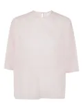 Apuntob silk top - Pink
