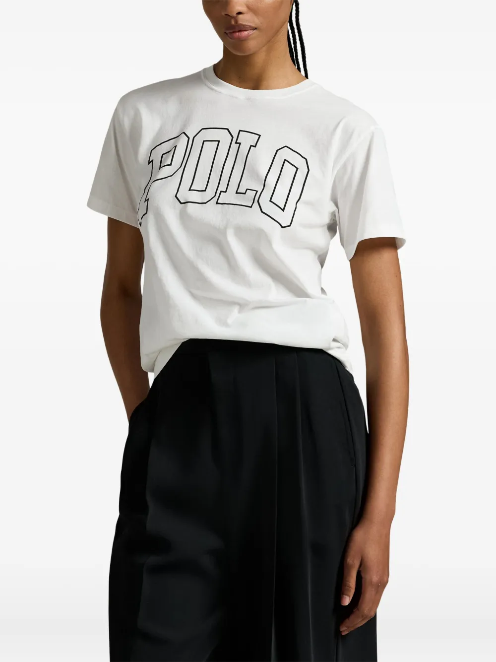 Polo Ralph Lauren T-shirt met logo Zwart