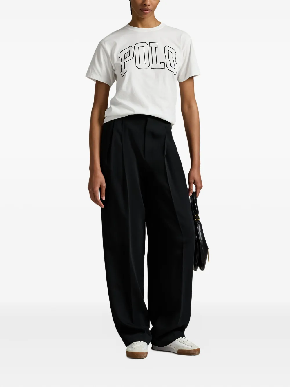 Polo Ralph Lauren T-shirt met logo Zwart