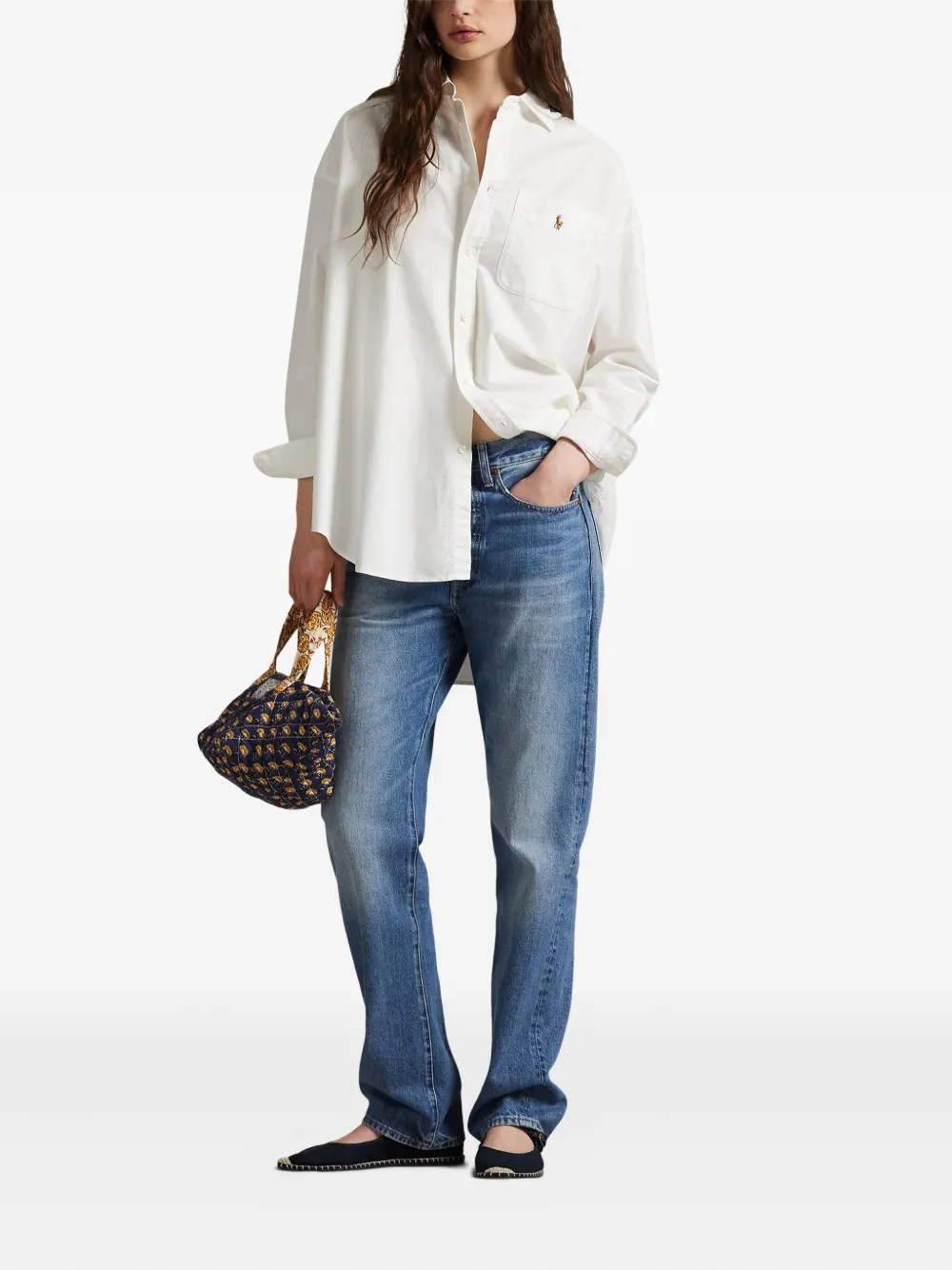 Polo Ralph Lauren Button-down blouse Wit