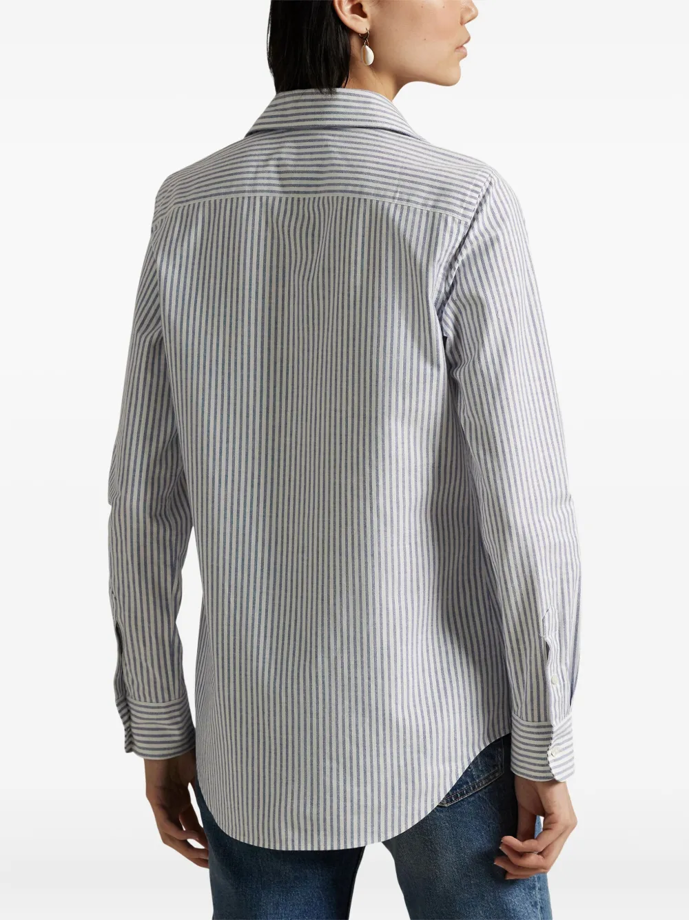 Polo Ralph Lauren Gestreept blouse Wit