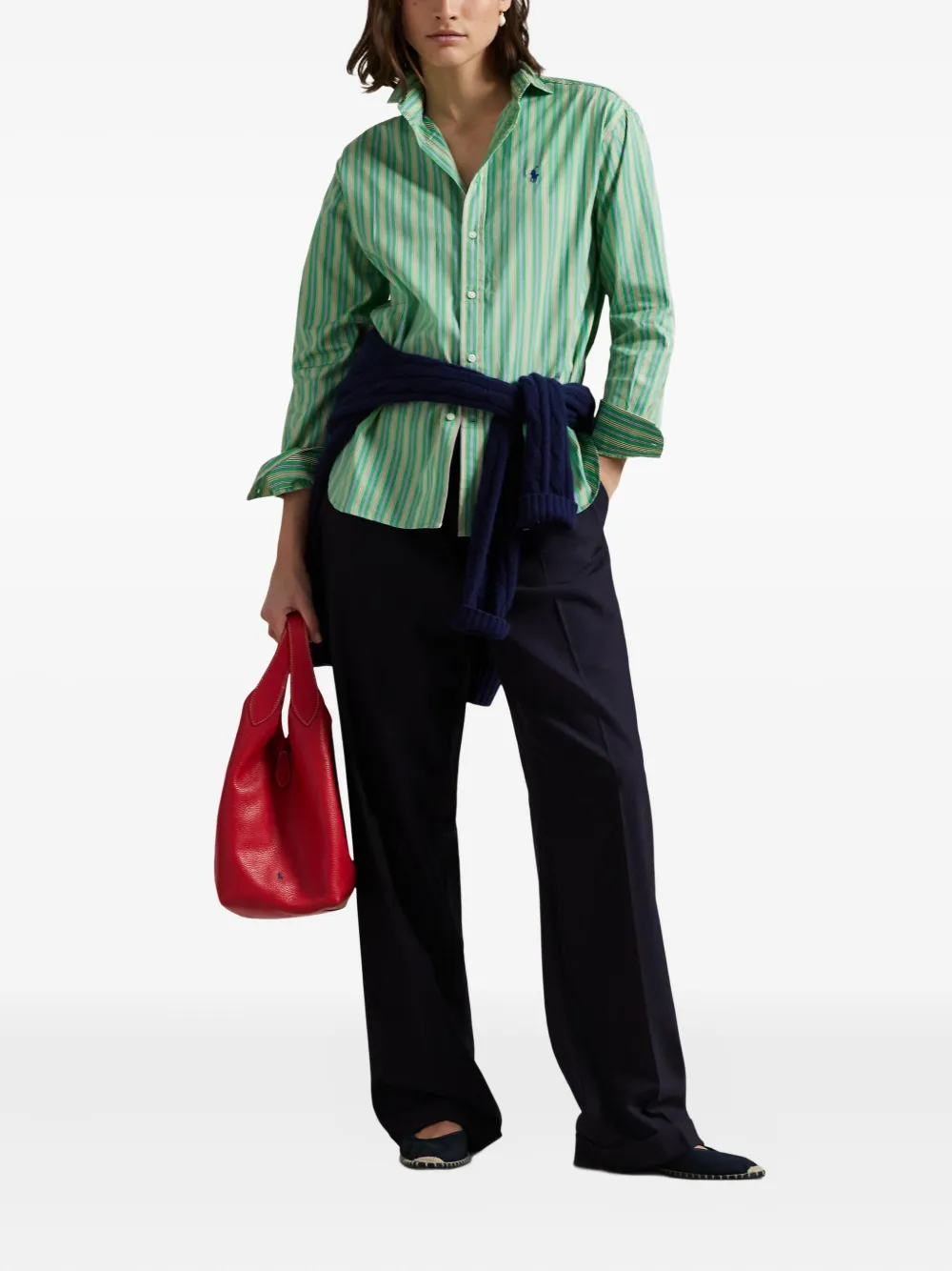 Polo Ralph Lauren Gestreept blouse Groen