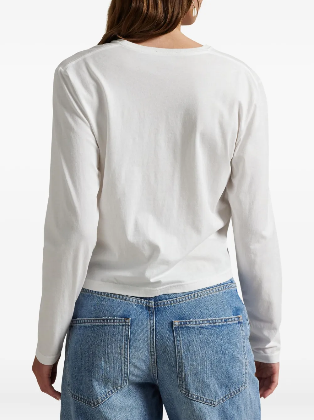 Polo Ralph Lauren T-shirt met lange mouwen Wit
