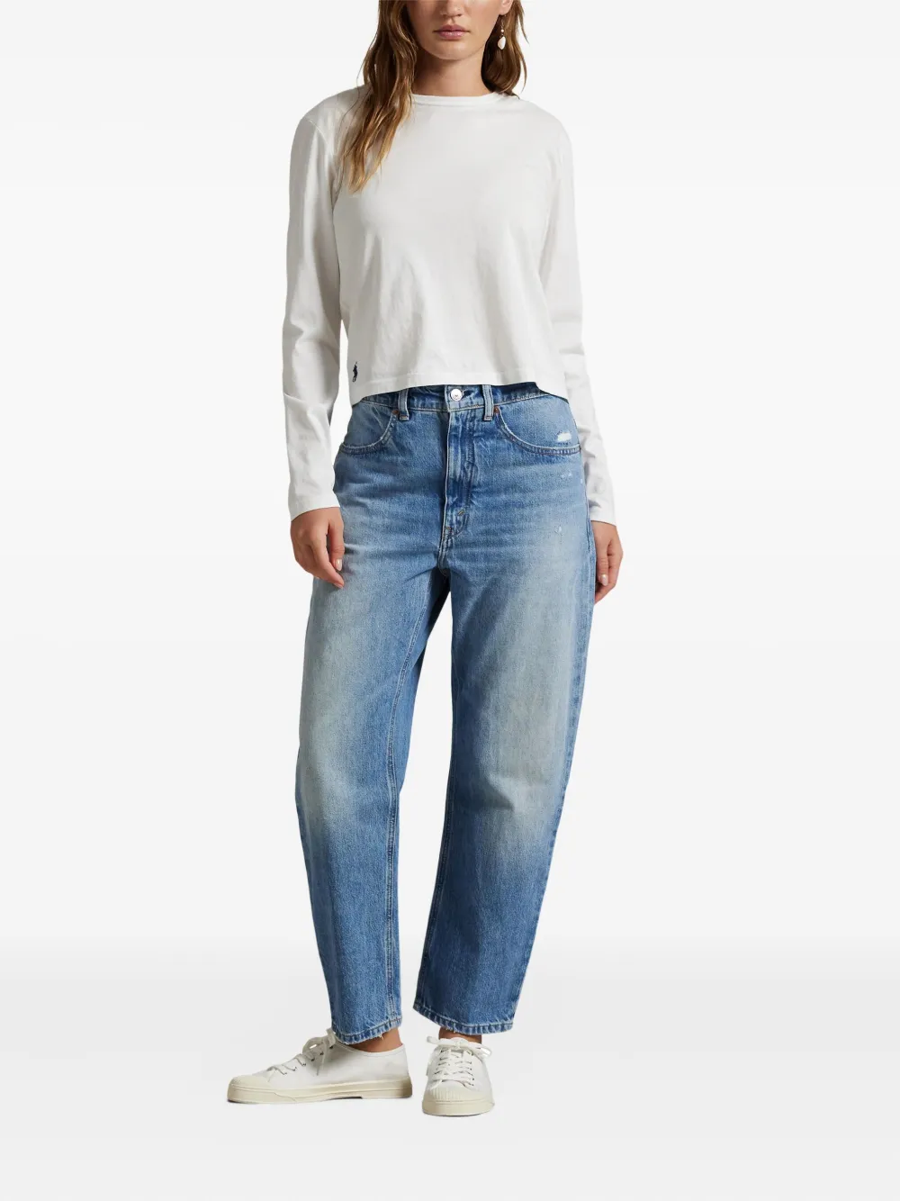 Polo Ralph Lauren T-shirt met lange mouwen Wit