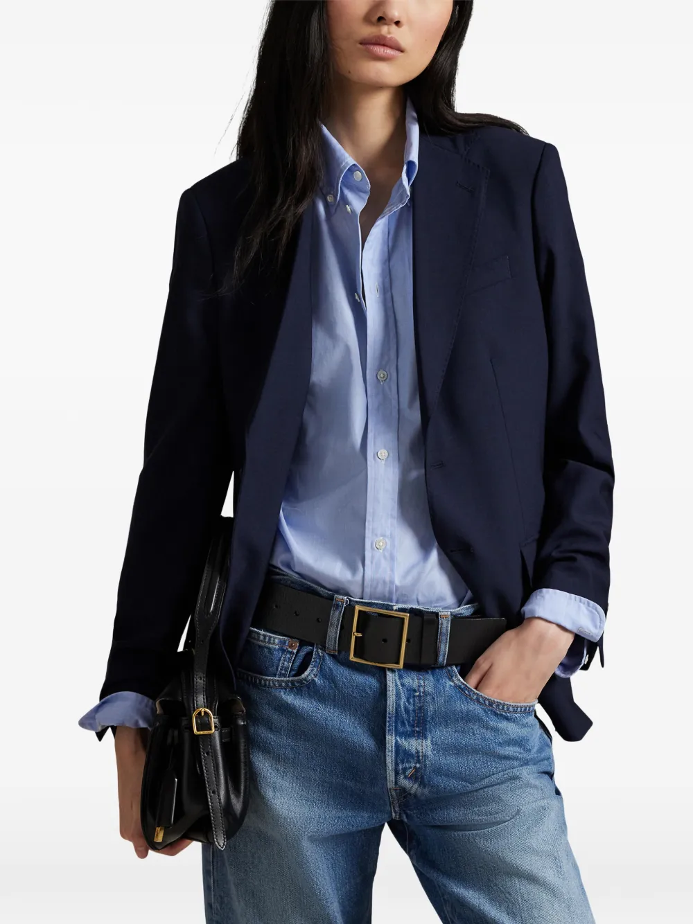 Polo Ralph Lauren Wollen blazer Blauw