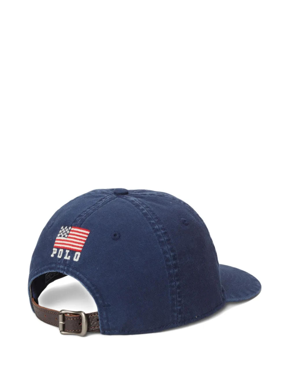 Polo Ralph Lauren Twill pet met USA-applicatie Blauw