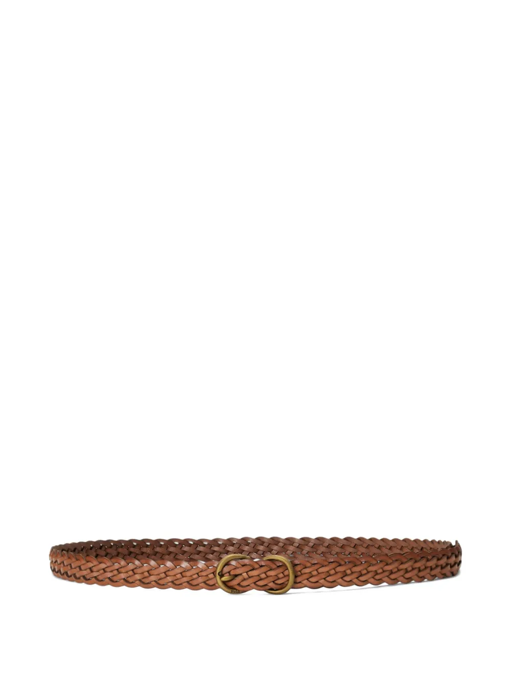 Polo Ralph Lauren Gevlochten riem Bruin