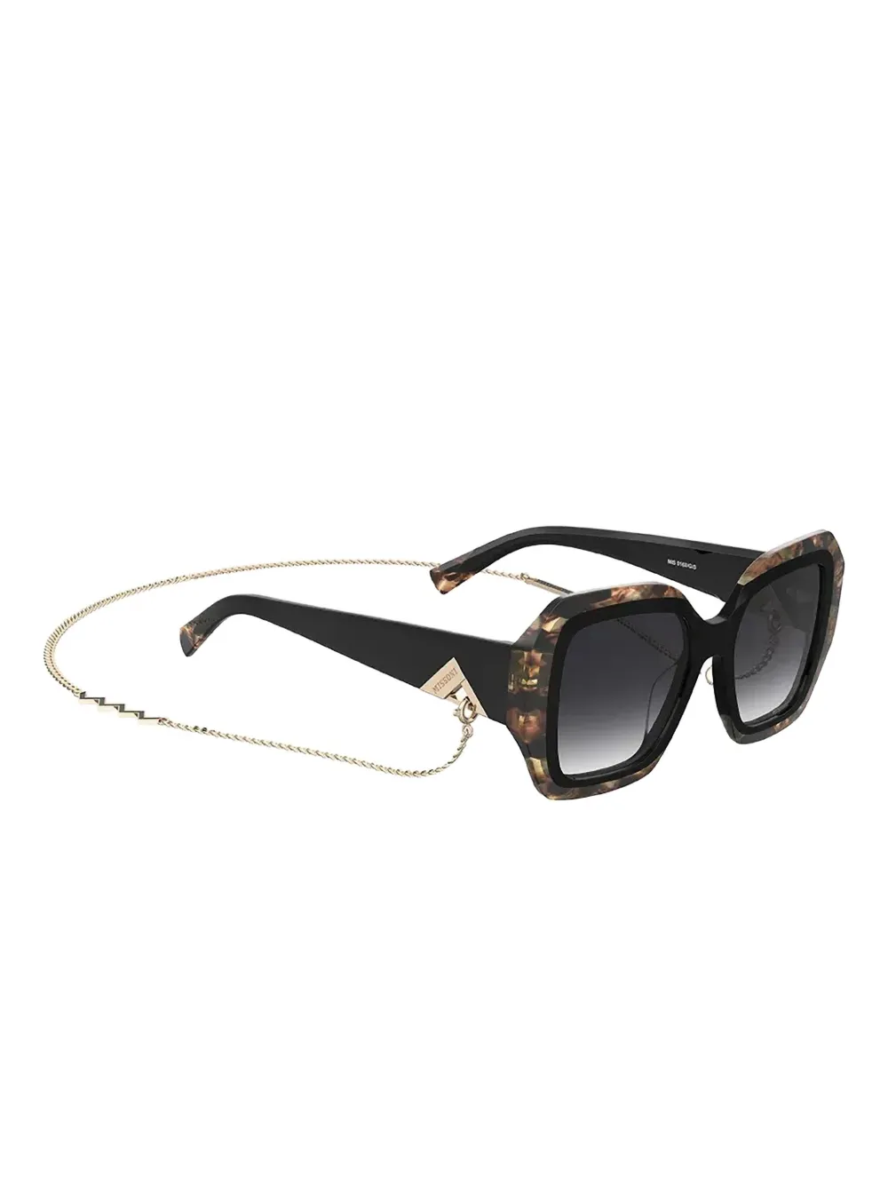 MISSONI EYEWEAR Zonnebril met vierkant montuur - Zwart