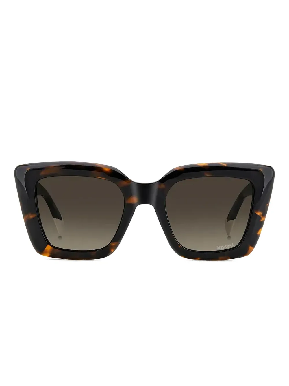 MISSONI EYEWEAR Occhiali da sole squadrati - Marrone