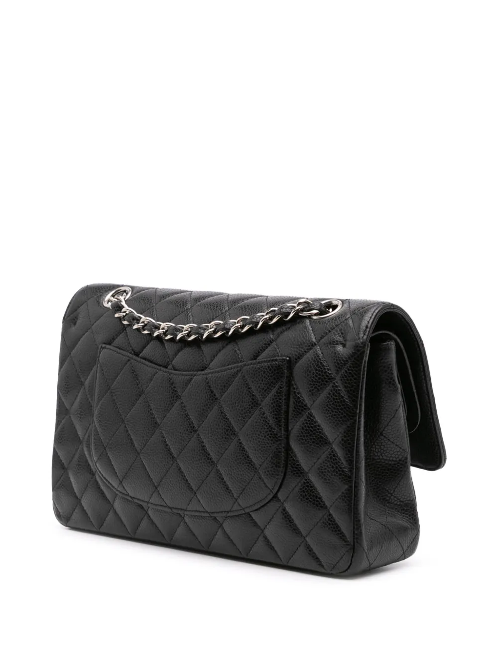 CHANEL Pre-Owned شنطة كتف 'دابل كافيار' متوسطة كلاسيكية كافيار 2009-2010 | كلاسيكيات | Image 2