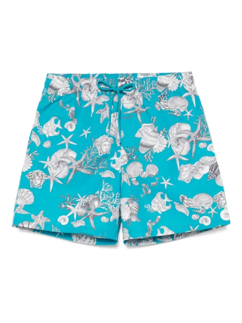 Versace shorts de playa Coral Theatre