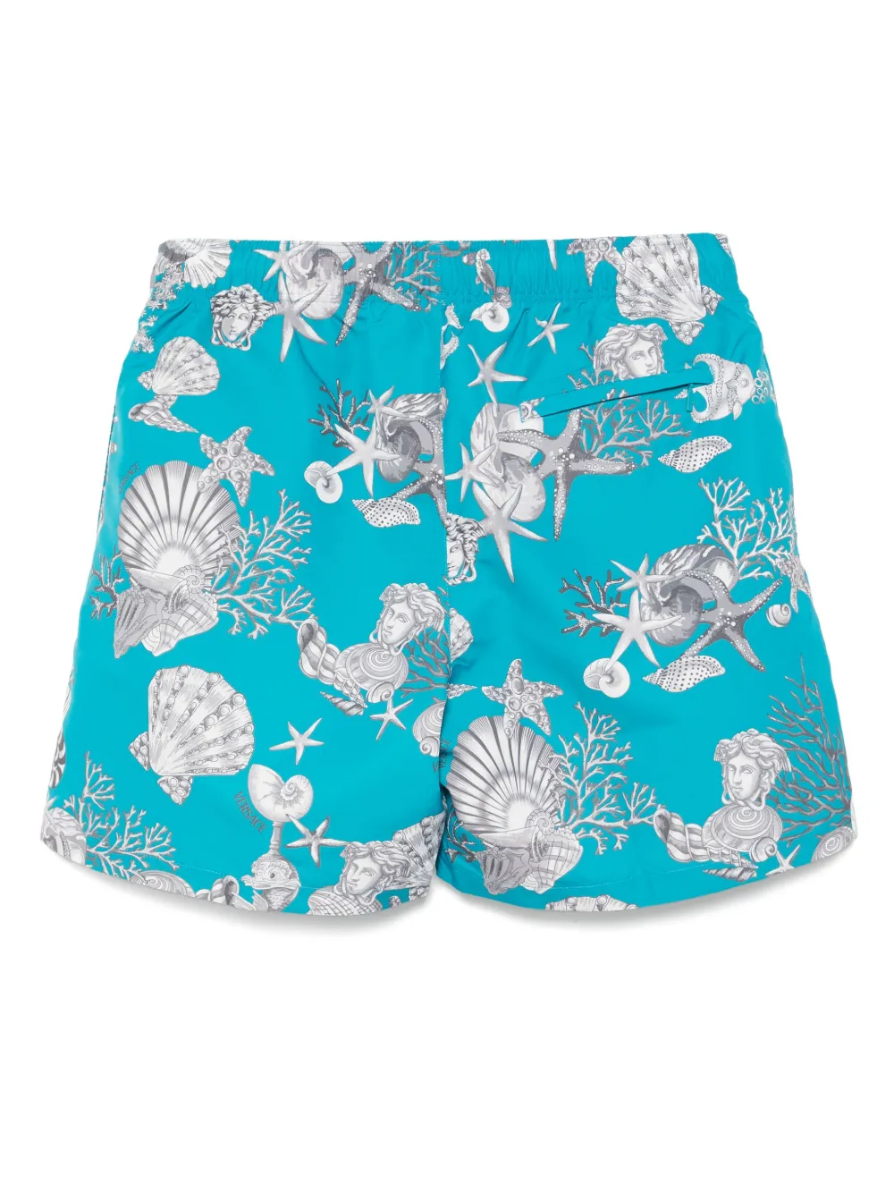 Versace Coral Theater zwembroek Blauw