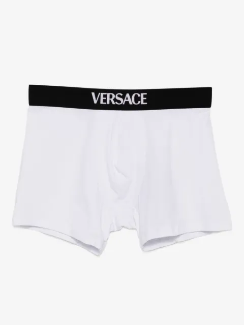 Versace ropa interior larga de jersey y algodón