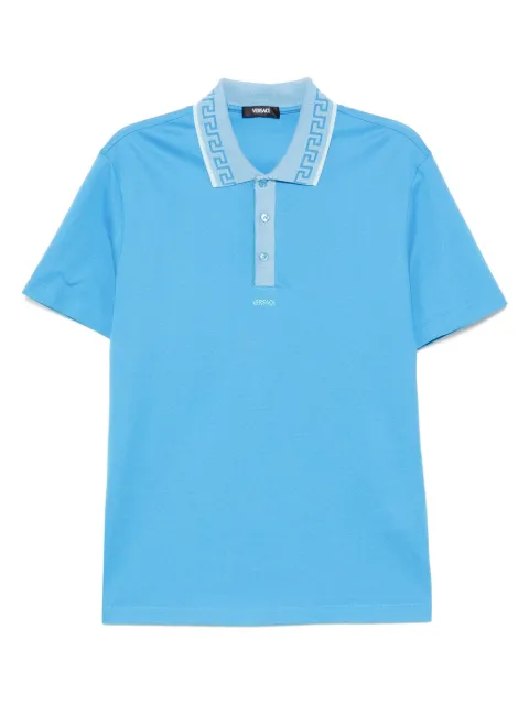 Versace Grecca polo shirt