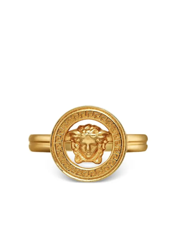 Versace デコラティブ リング | ゴールドトーン | FARFETCH JP
