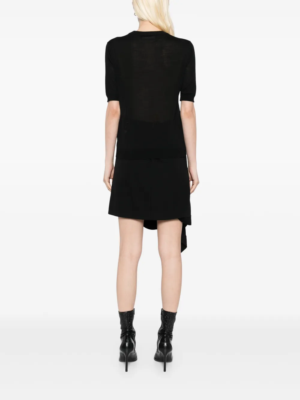 Versace Top met korte mouwen Zwart