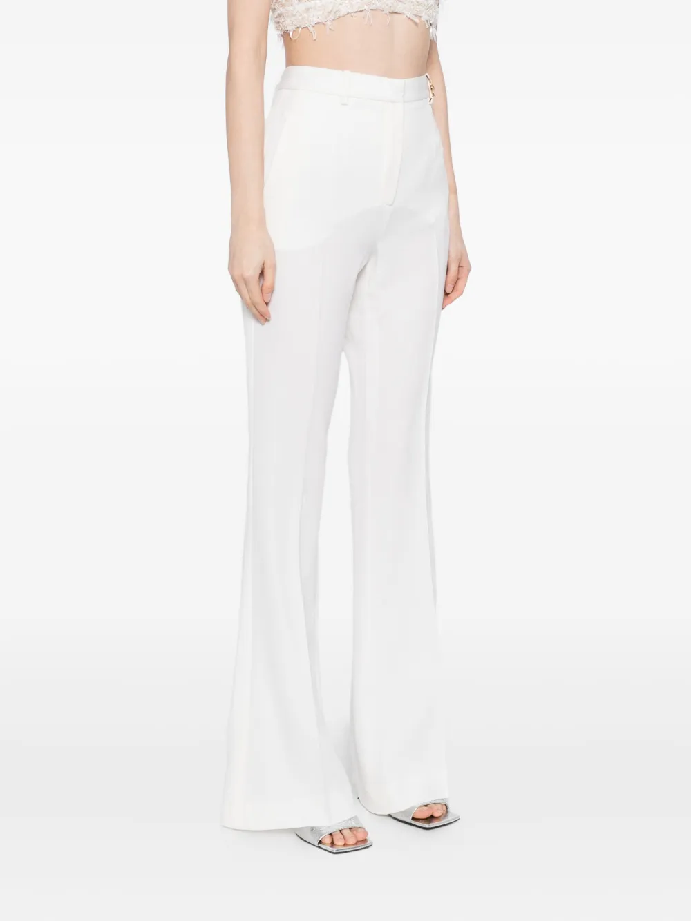 Versace wool trousers Beige