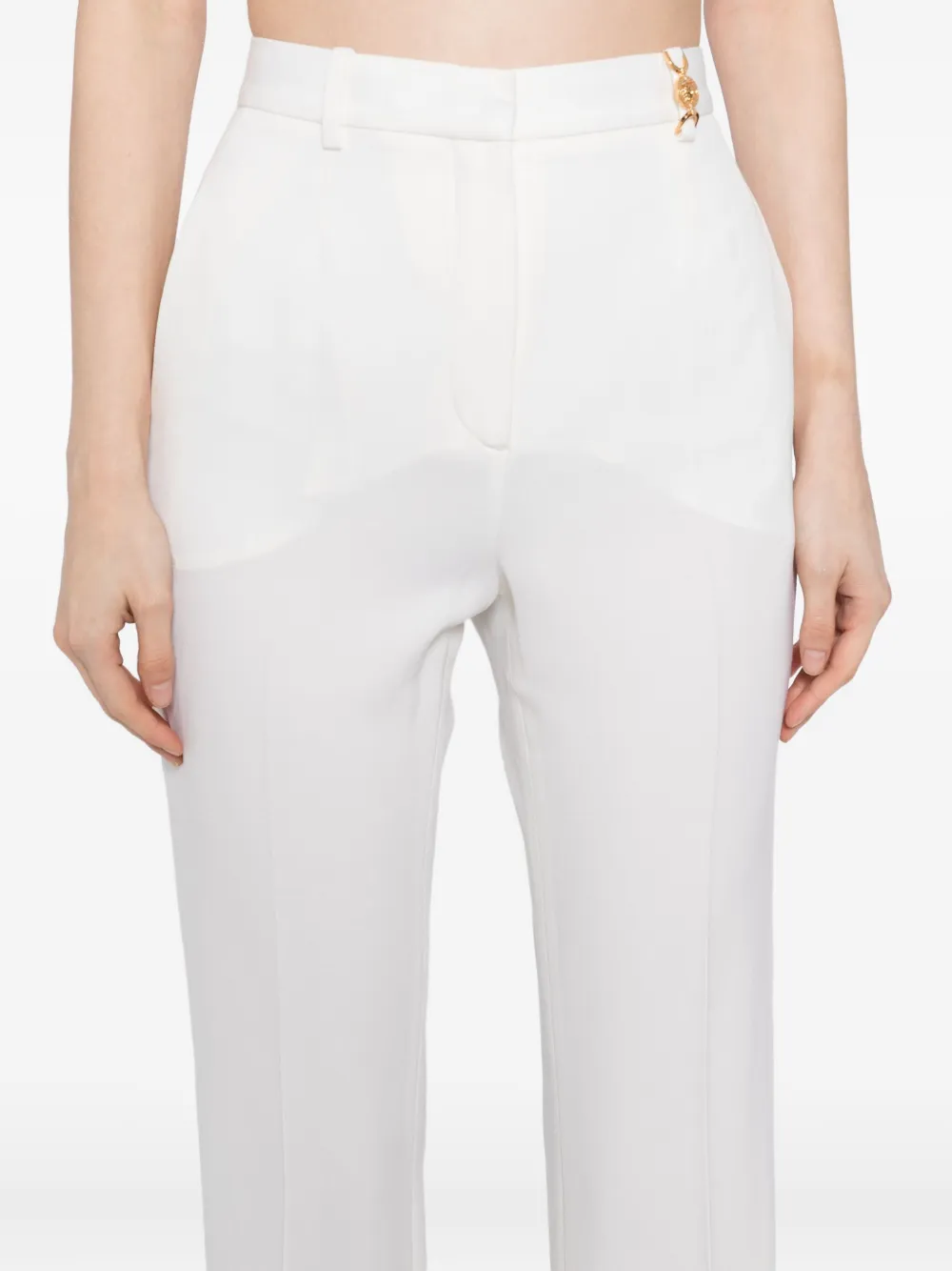 Versace wool trousers Beige