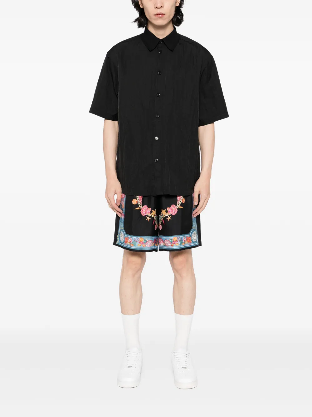 Versace Coral Theatre shorts - Zwart