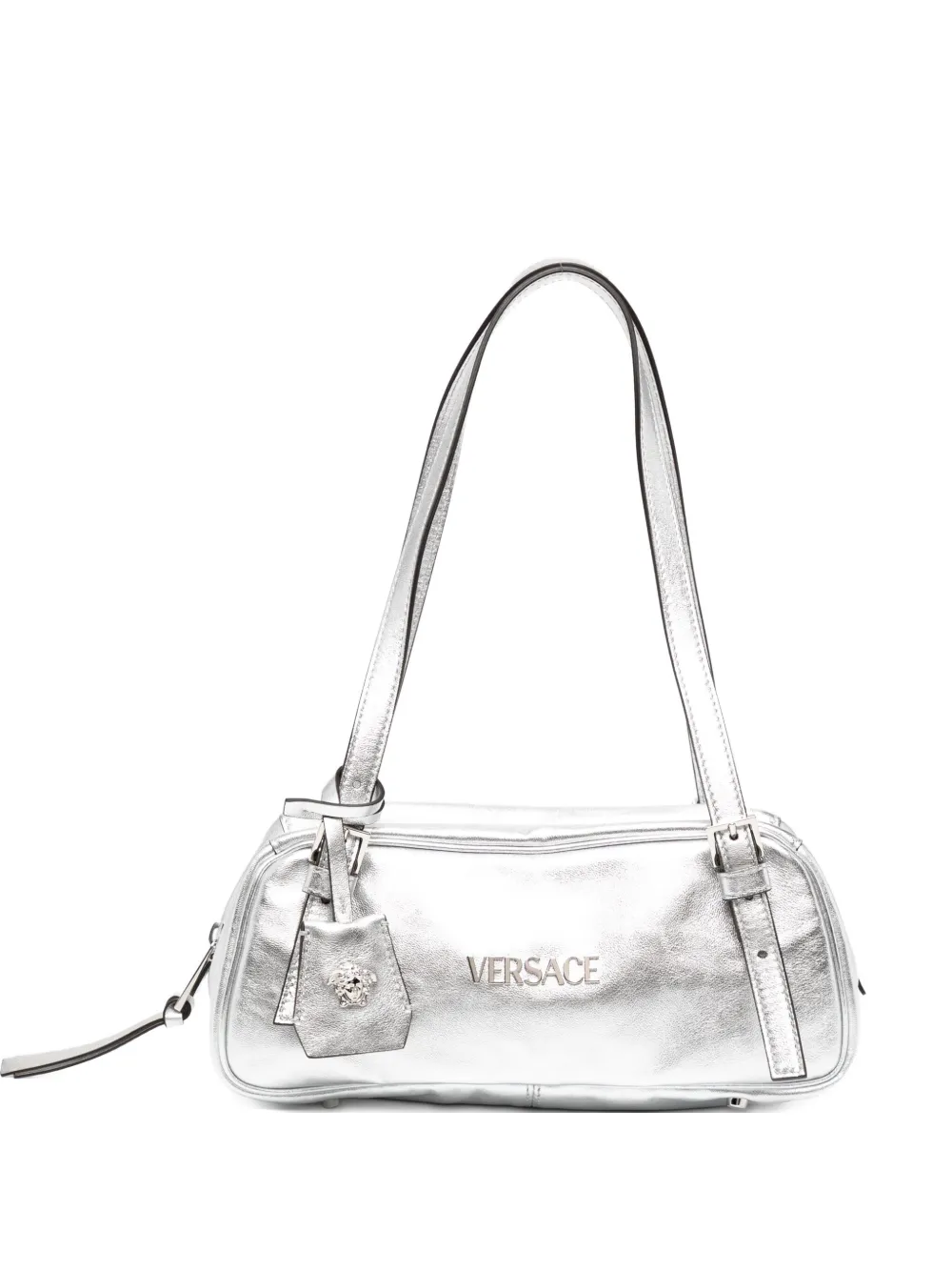 Versace Tag shoulder bag Zilver