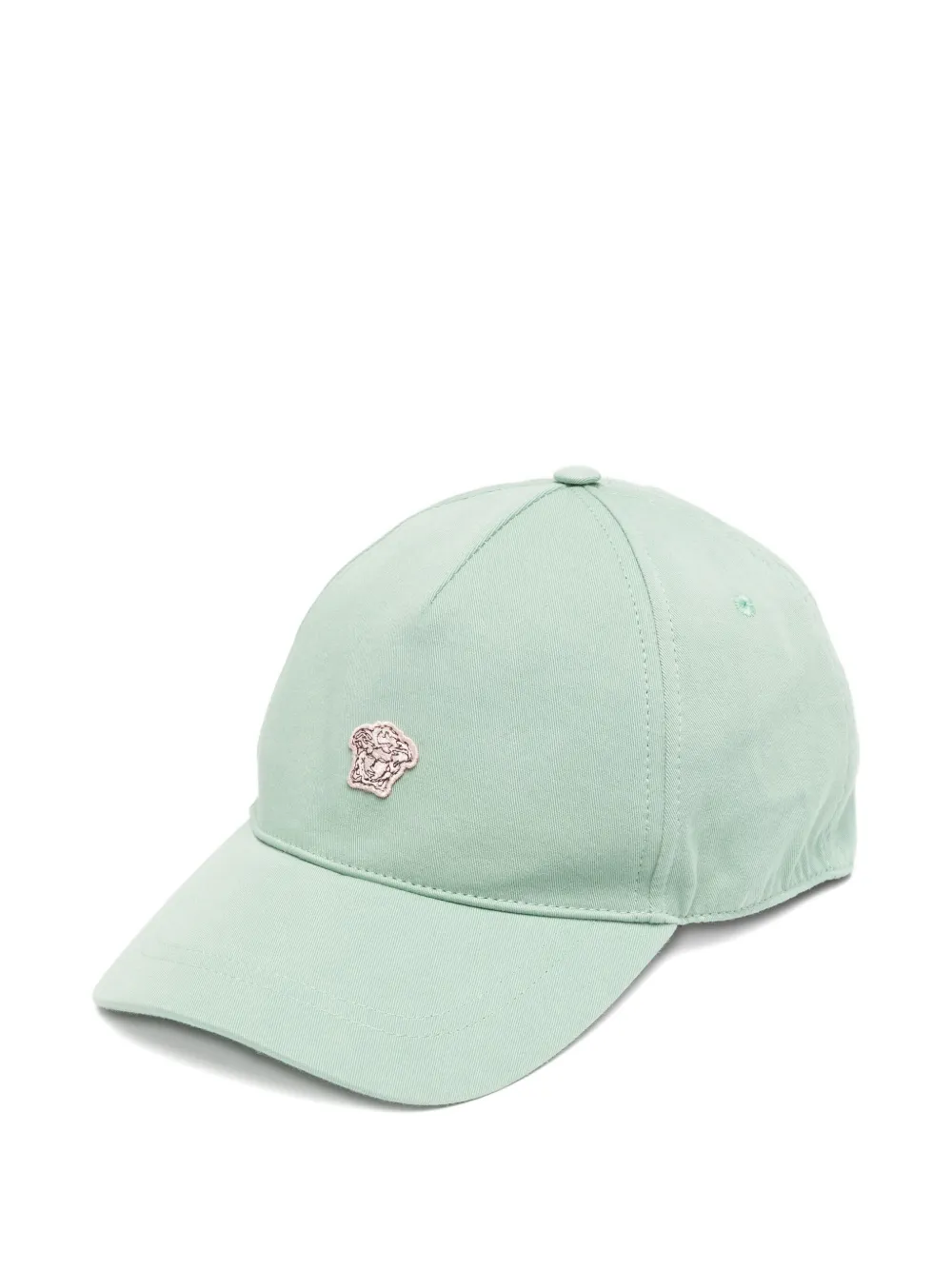 Versace embroidered medusa baseball cap Groen