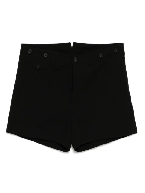 Yohji Yamamoto drop-crotch shorts