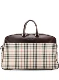 Burberry Pre-Owned 2000-2017 House Check Canvas travel bag - Brown