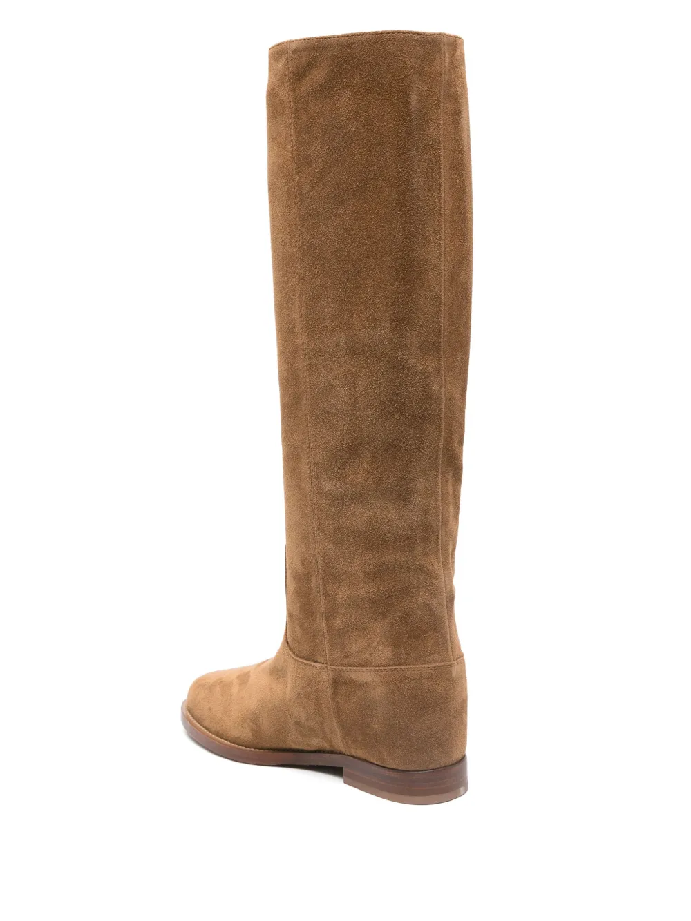 Via Roma 15 suede knee-high boots | Boots | Image 3