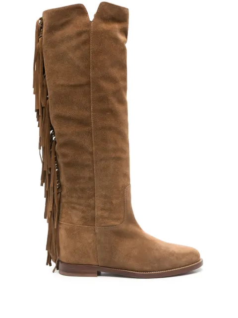 Via Roma 15 suede boots 