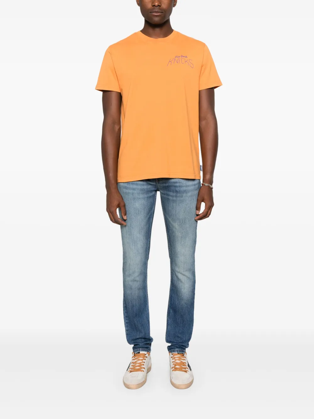 7 For All Mankind logo-patch jeans - Blauw