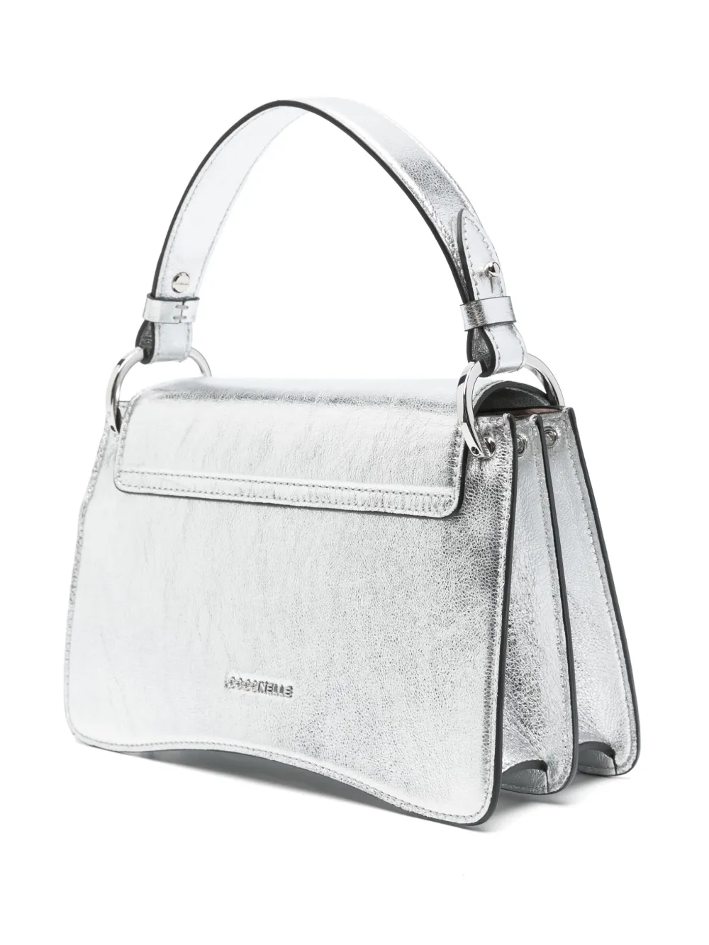 Coccinelle Leren tas Zilver
