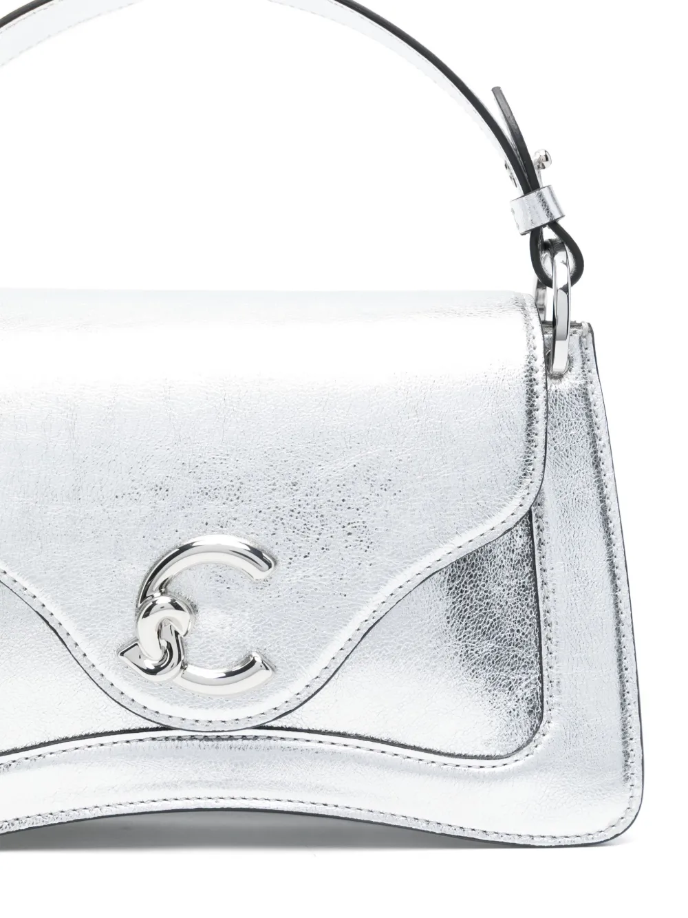Coccinelle Leren tas Zilver