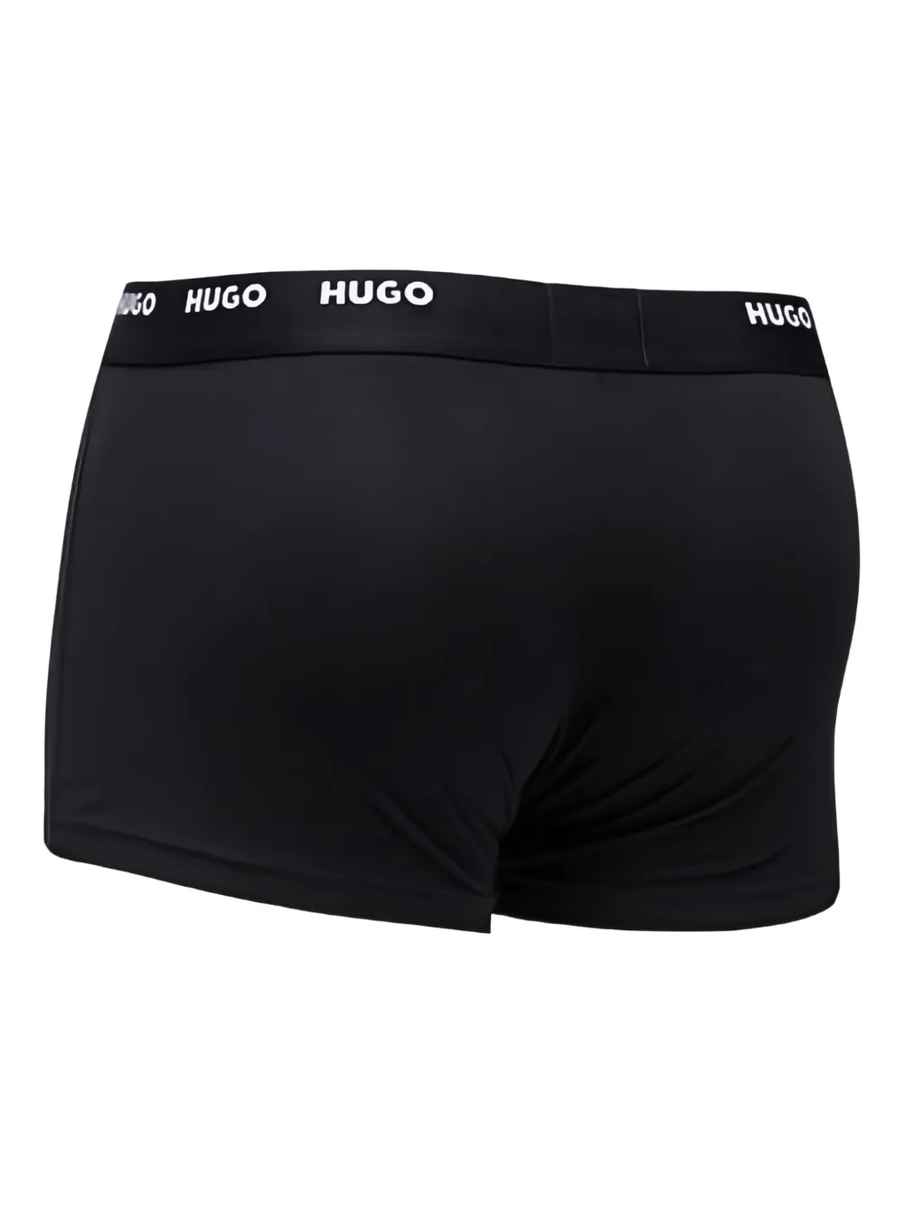 HUGO Vijf boxershorts met logoband Zwart