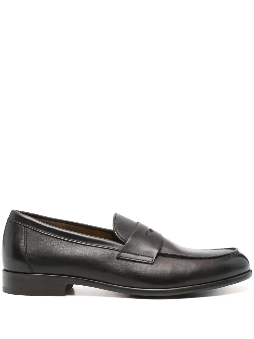 Doucal's leather loafers Bruin
