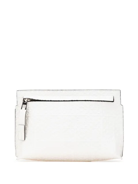 Loewe Pre-Owned bolsa de mano Anagram Repeat T de piel en relieve 2010-2024