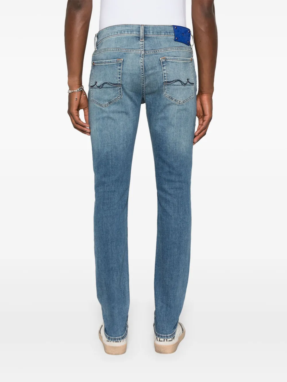 Shop 7 For All Mankind Logo-patch Jeans