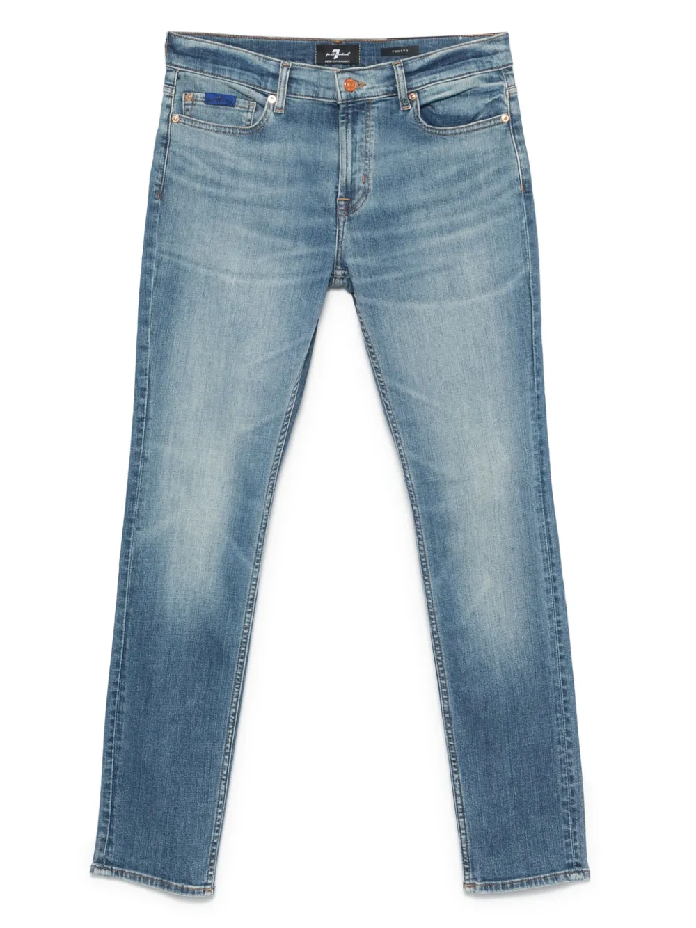 7 For All Mankind logo-patch jeans | azul | Image 1