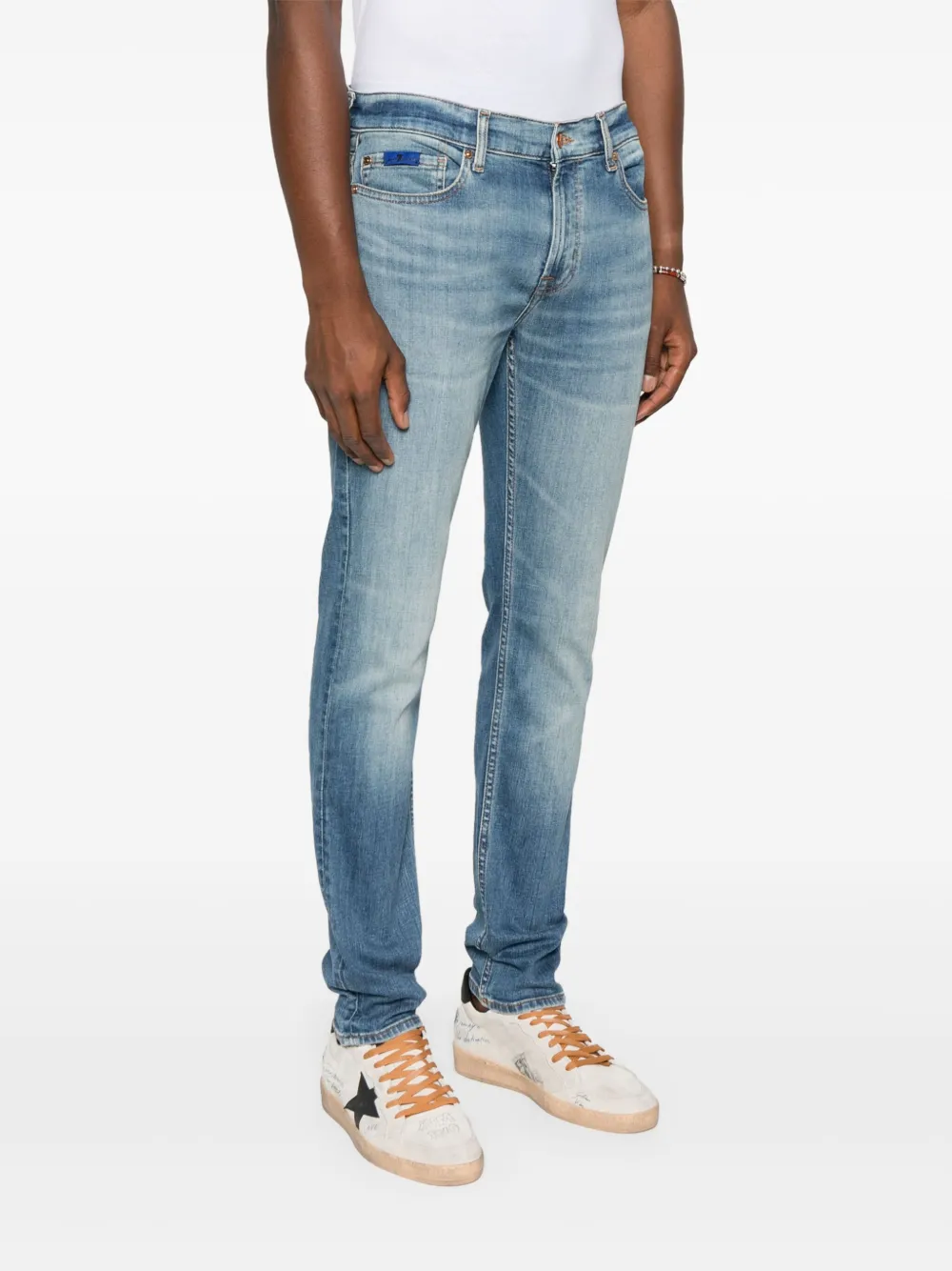 Shop 7 For All Mankind Logo-patch Jeans