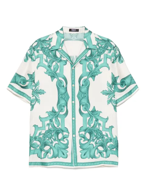 Versace graphic-printed shirt